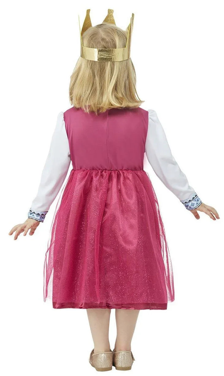 Disfraz de Masha de Masha y el Oso para Niña Cuentos y Dibujos Animados Smiffys